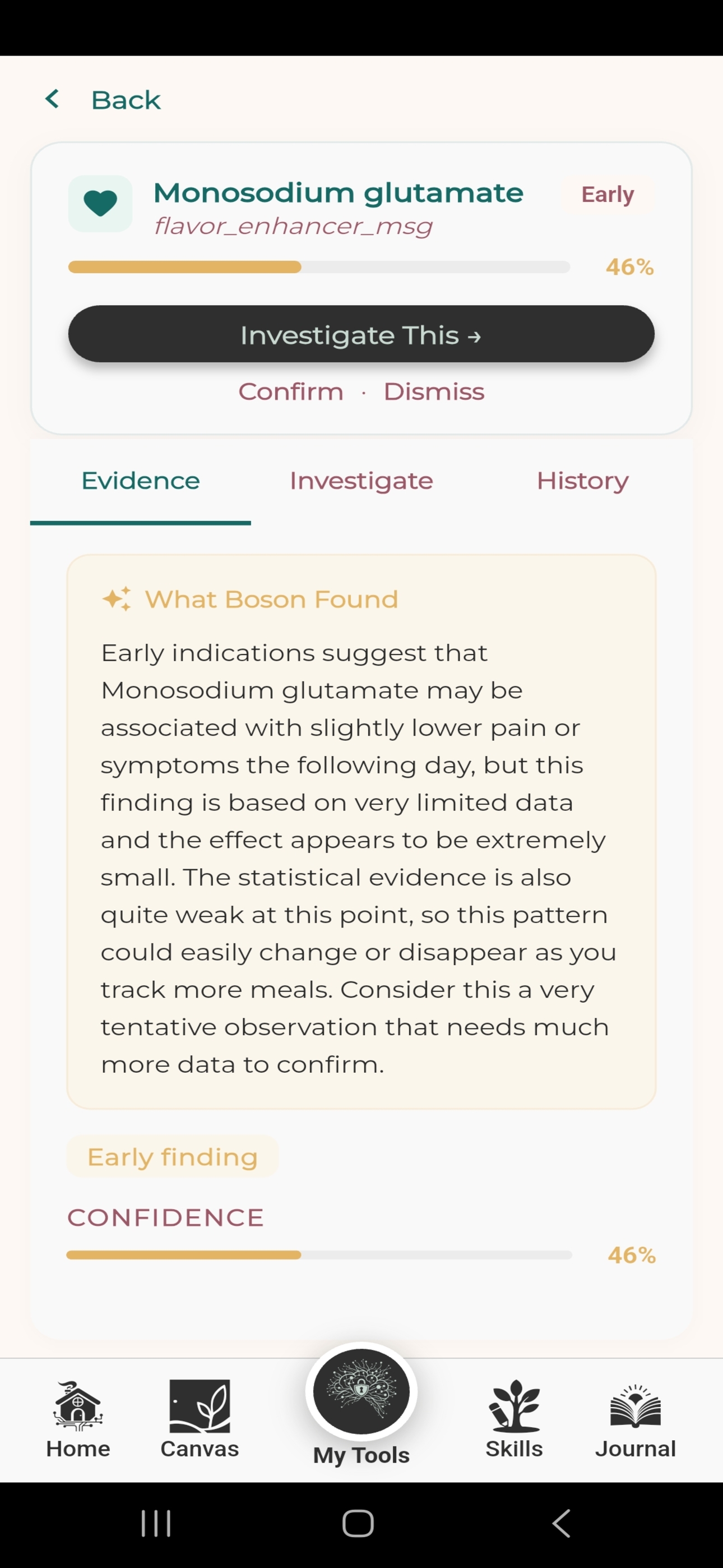 AI-powered food signal discovery